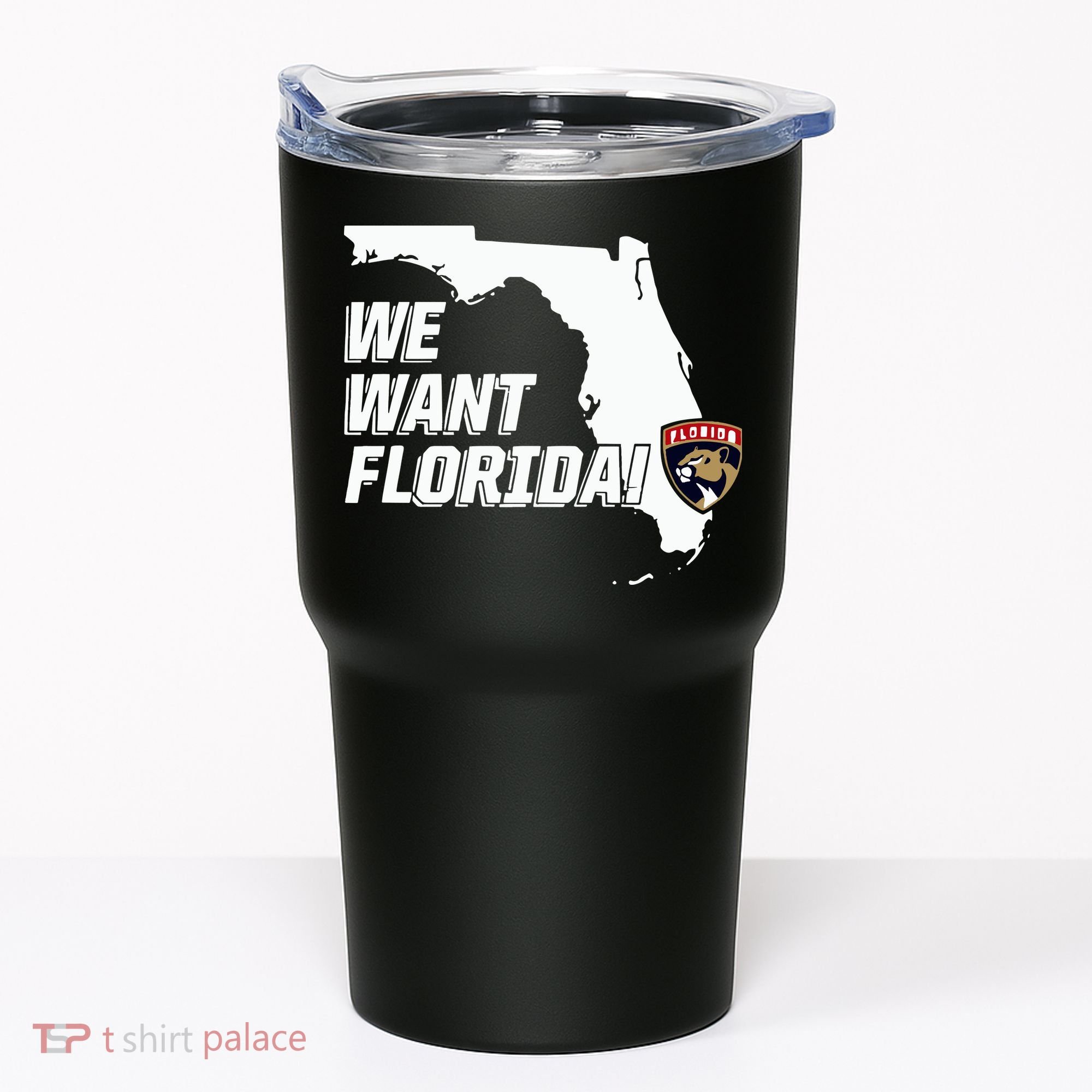Florida Panther We Want Florida Tumbler