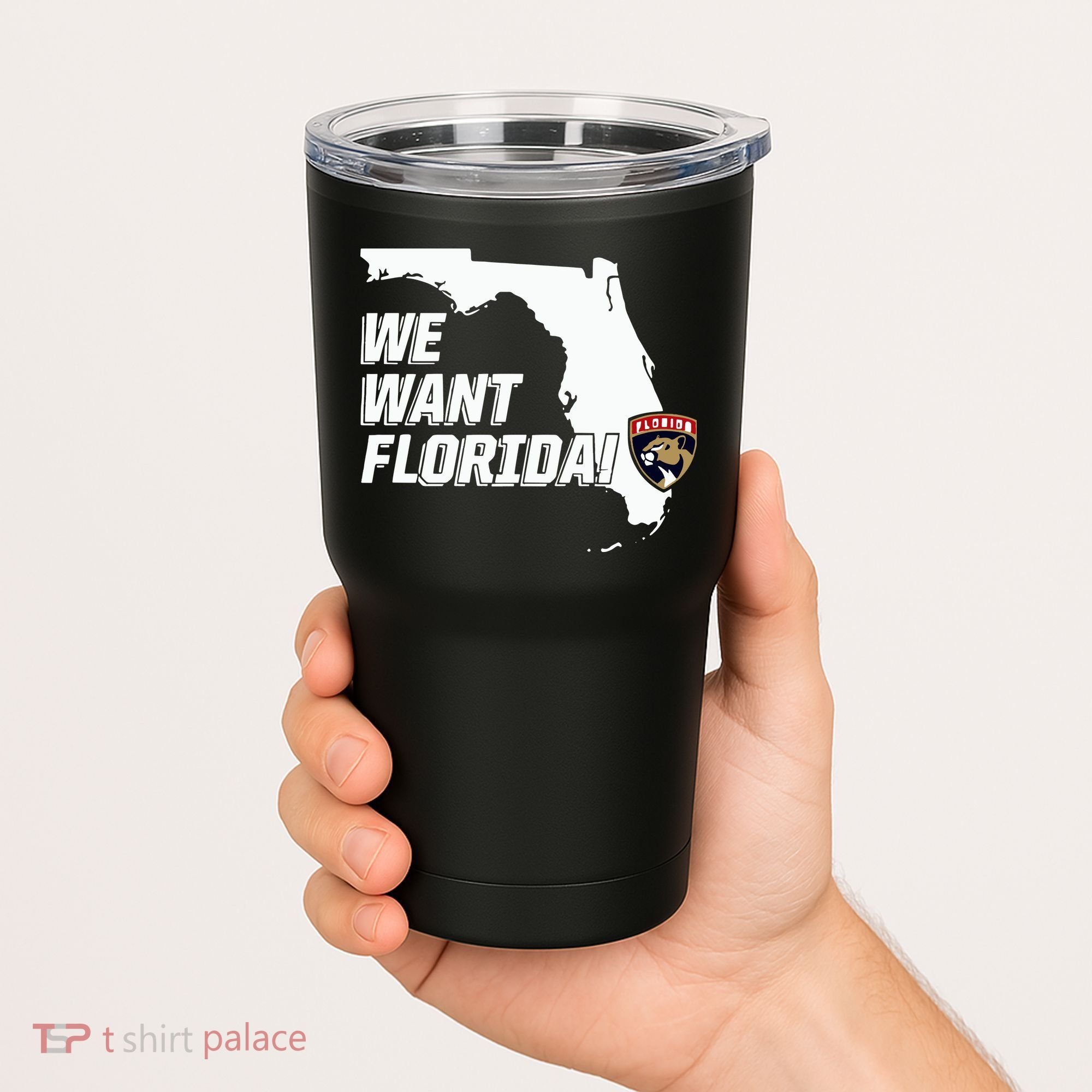 Florida Panther We Want Florida Tumbler