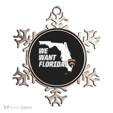 Florida Panther We Want Florida Ornament