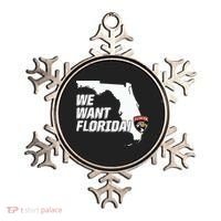 Florida Panther We Want Florida Ornament thumb 0