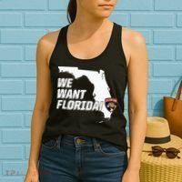 Florida Panther We Want Florida Women's Tank Top thumb 2