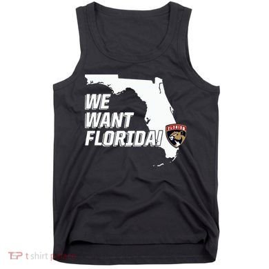 Florida Panther We Want Florida Tank Top