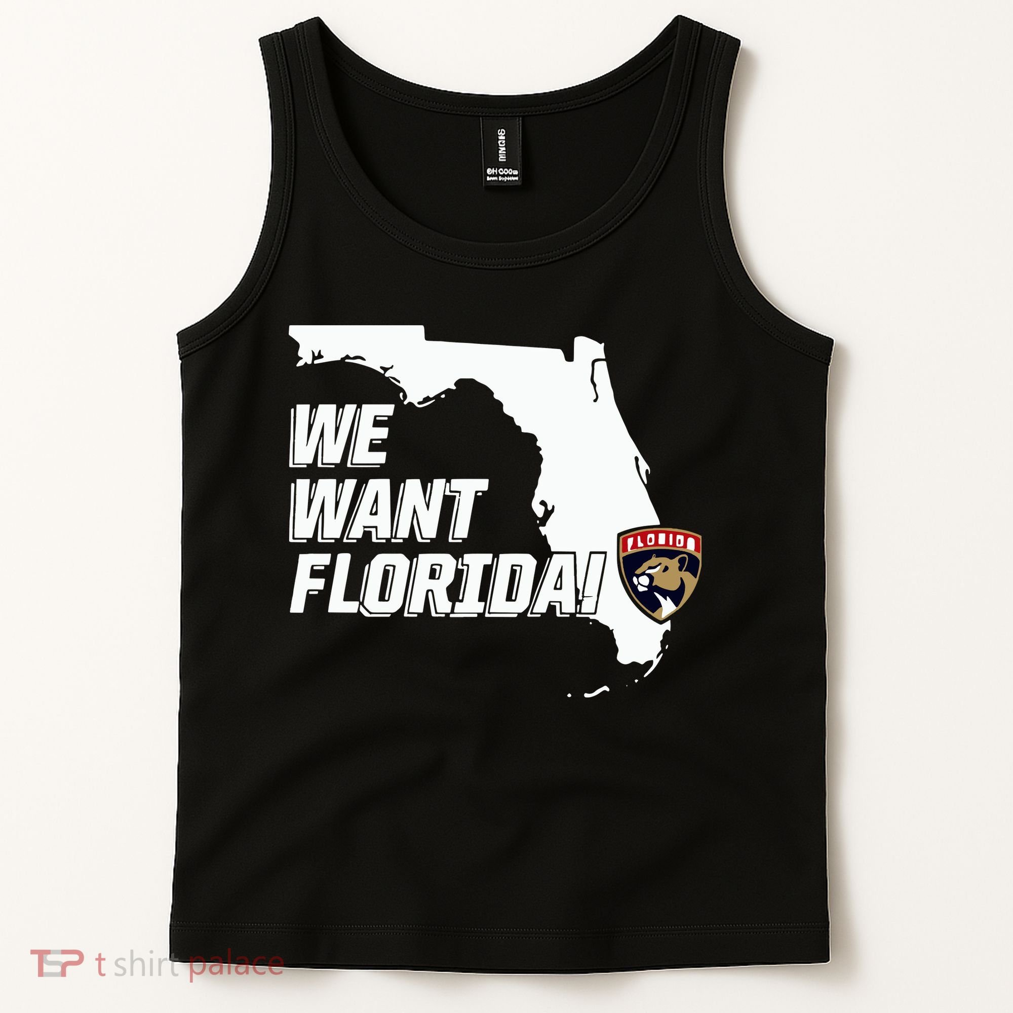 Florida Panther We Want Florida Tank Top