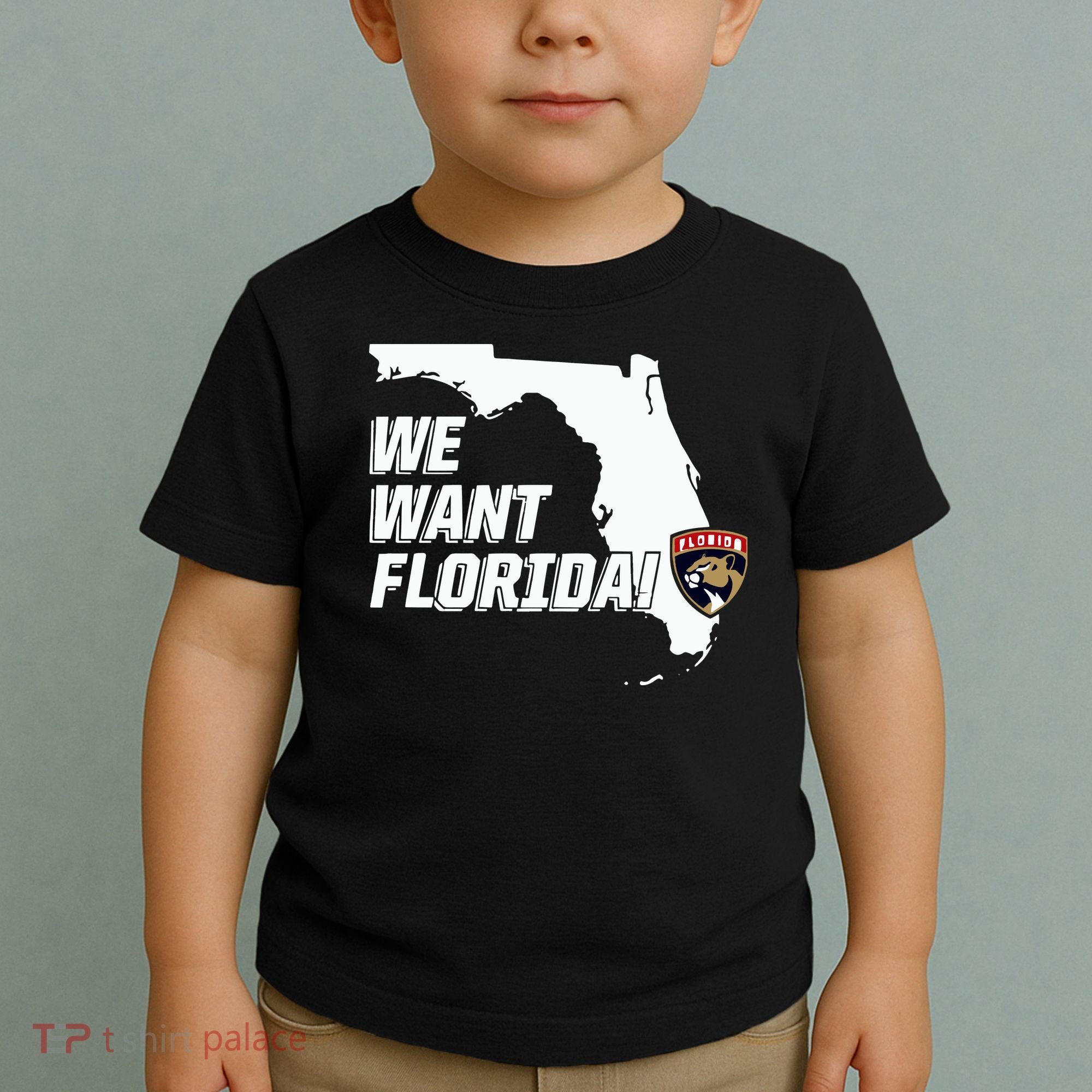 Florida Panther We Want Florida Toddler T-Shirt