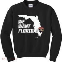 Florida Panther We Want Florida Kids Sweatshirt thumb 0