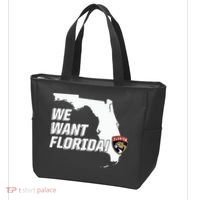 Florida Panther We Want Florida Tote Bag thumb 3