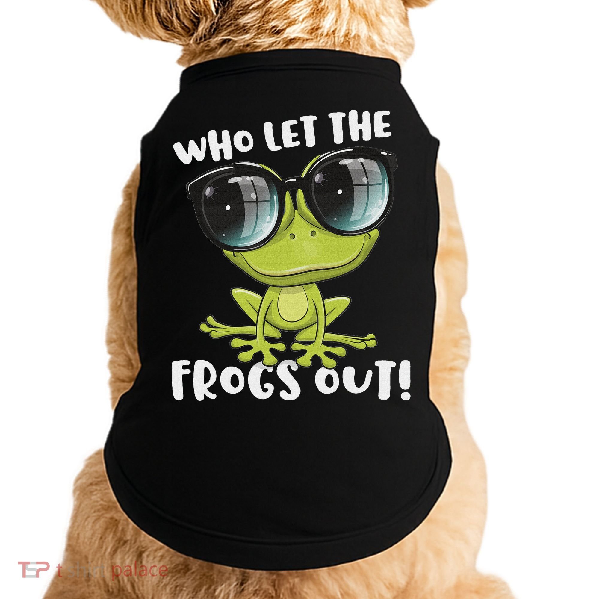Funny Passover Who Let The Frogs Ou Jewish Seder Doggie Tank