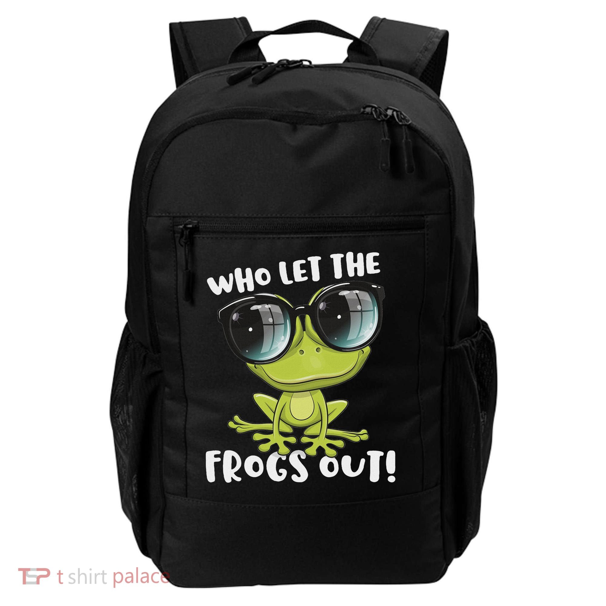 Funny Passover Who Let The Frogs Ou Jewish Seder Backpack