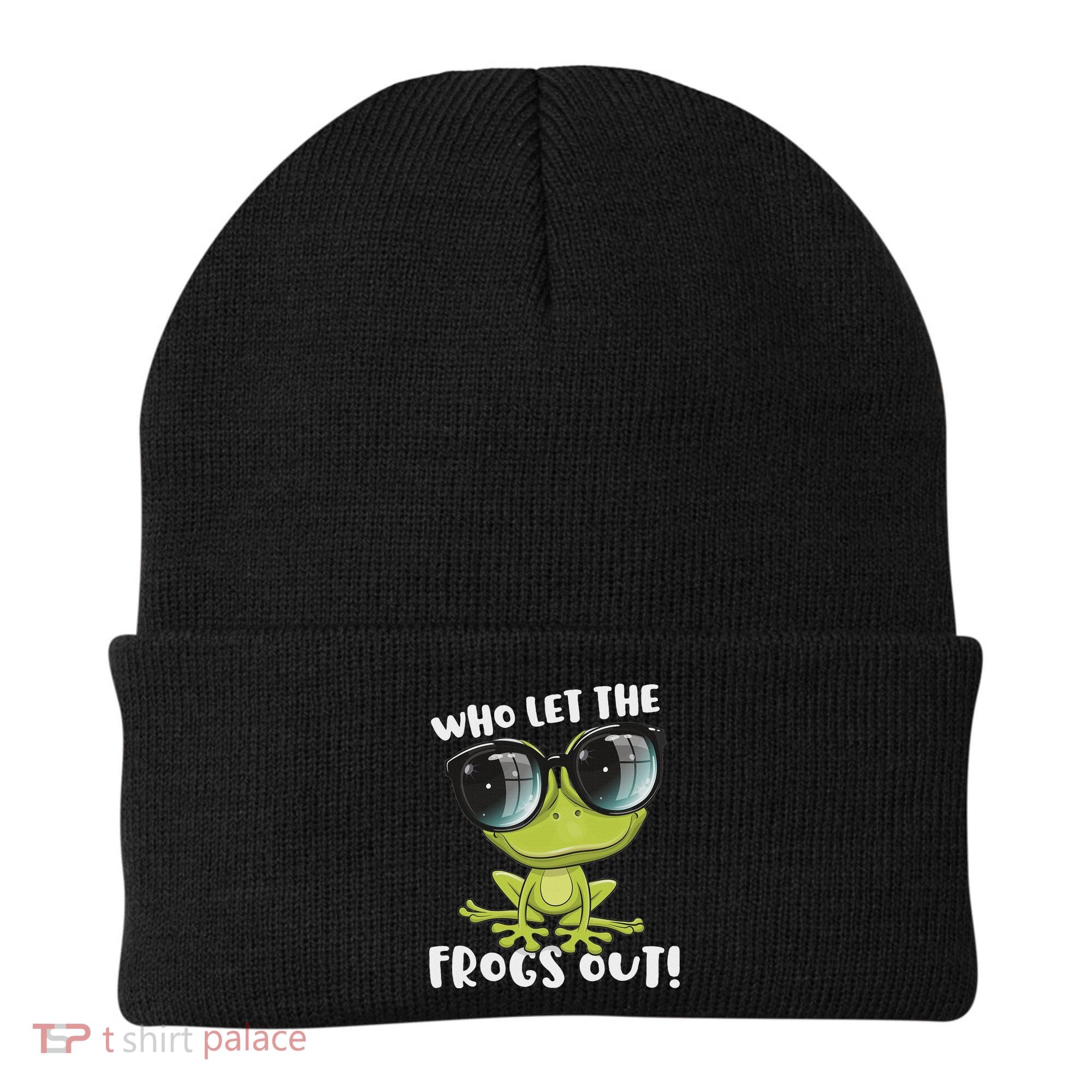 Funny Passover Who Let The Frogs Ou Jewish Seder Beanie