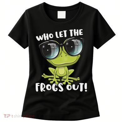 Funny Passover Who Let The Frogs Ou Jewish Seder Women's T-Shirt