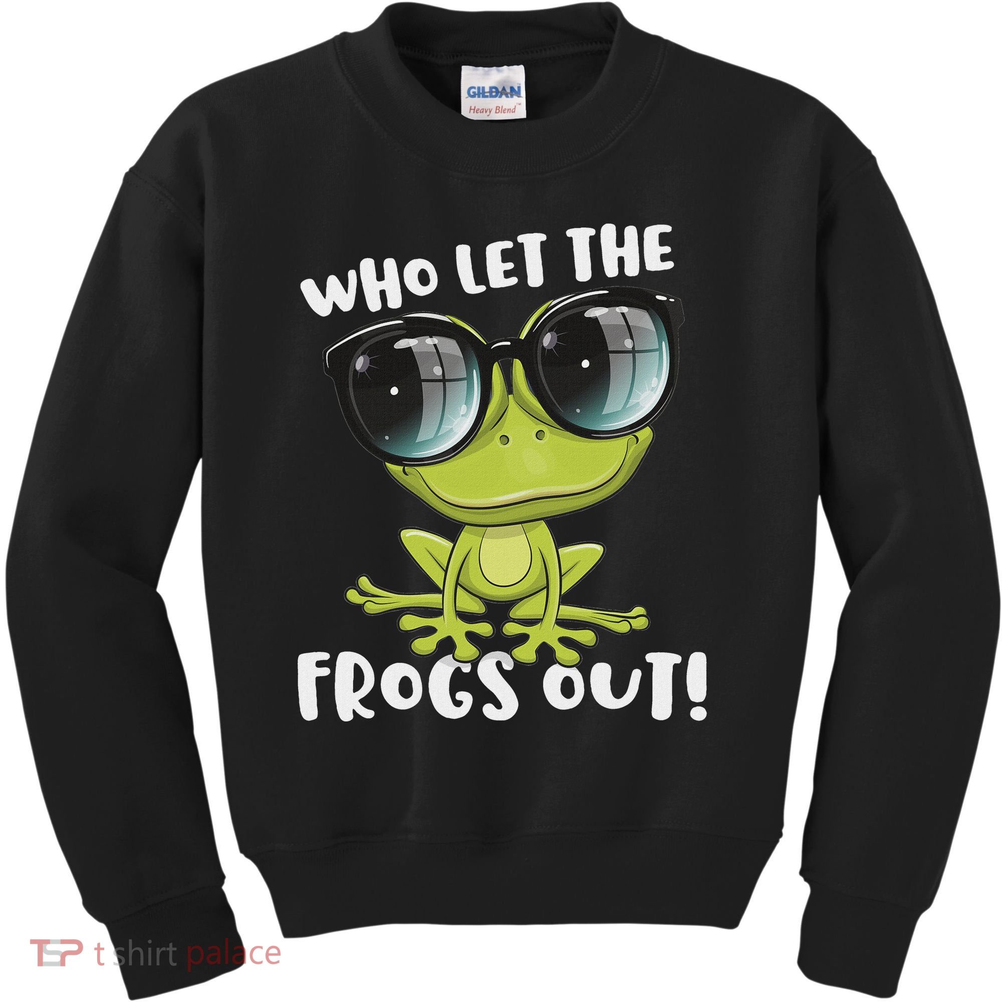 Funny Passover Who Let The Frogs Ou Jewish Seder Kids Sweatshirt
