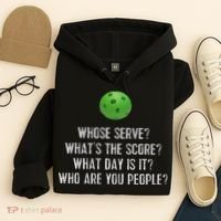 Funny Pickleball Whose Serve League Pickleball Team Hoodie thumb 4