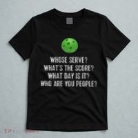 Funny Pickleball Whose Serve League Pickleball Team T-Shirt thumb 5