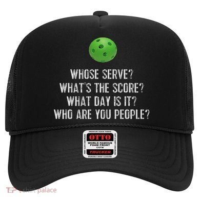 Funny Pickleball Whose Serve League Pickleball Team Hat