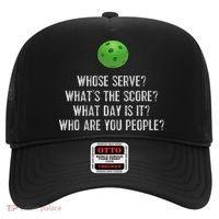 Funny Pickleball Whose Serve League Pickleball Team Hat thumb 0