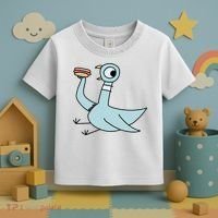 Funny Pigeon With A Hotdog Fan Art Toddler T-Shirt thumb 3