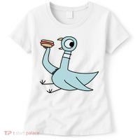 Funny Pigeon With A Hotdog Fan Art Women's T-Shirt thumb 0