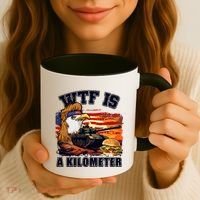 Funny Patriotic Wtf Is A Kilometer Coffee Mug thumb 3