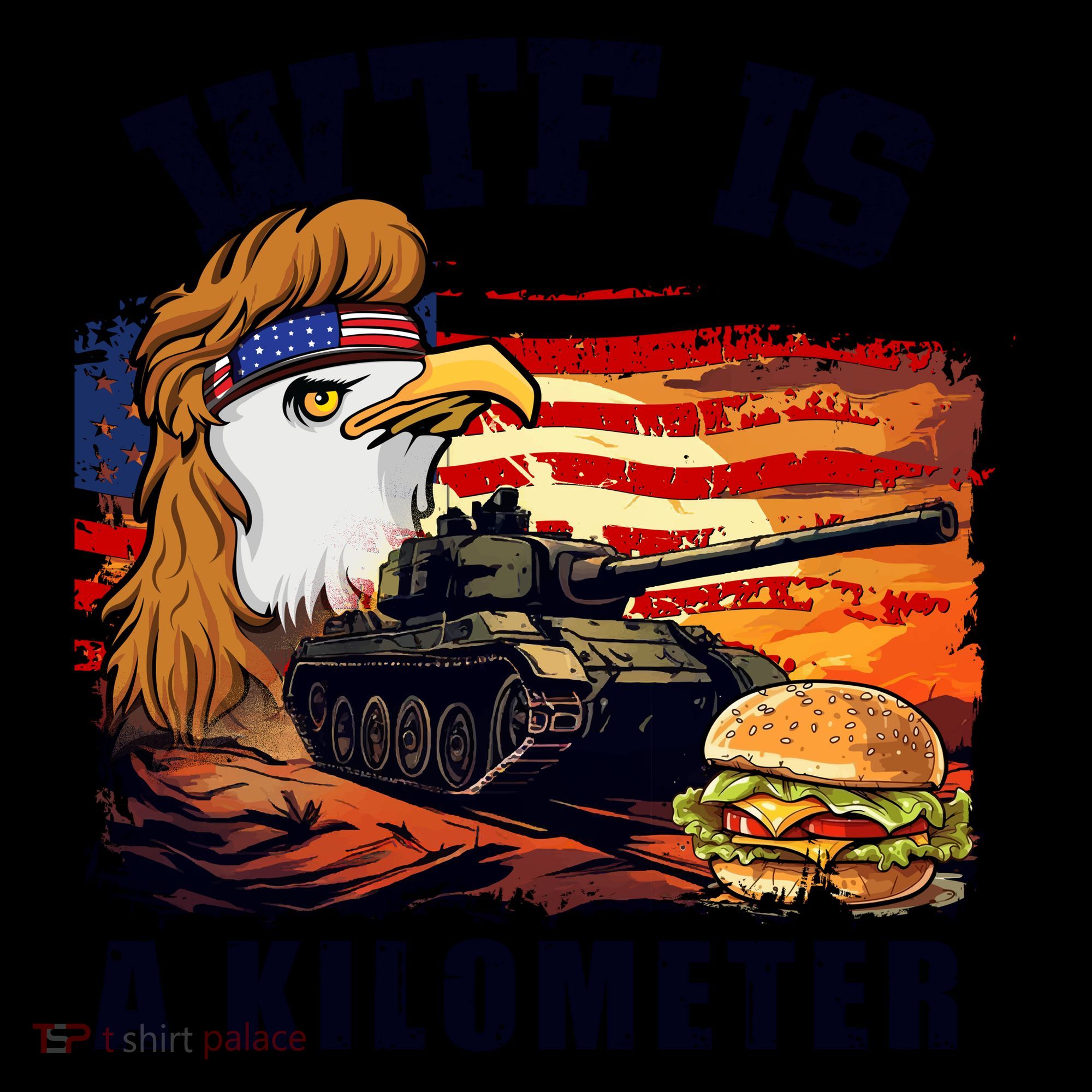 Funny Patriotic Wtf Is A Kilometer Coffee Mug