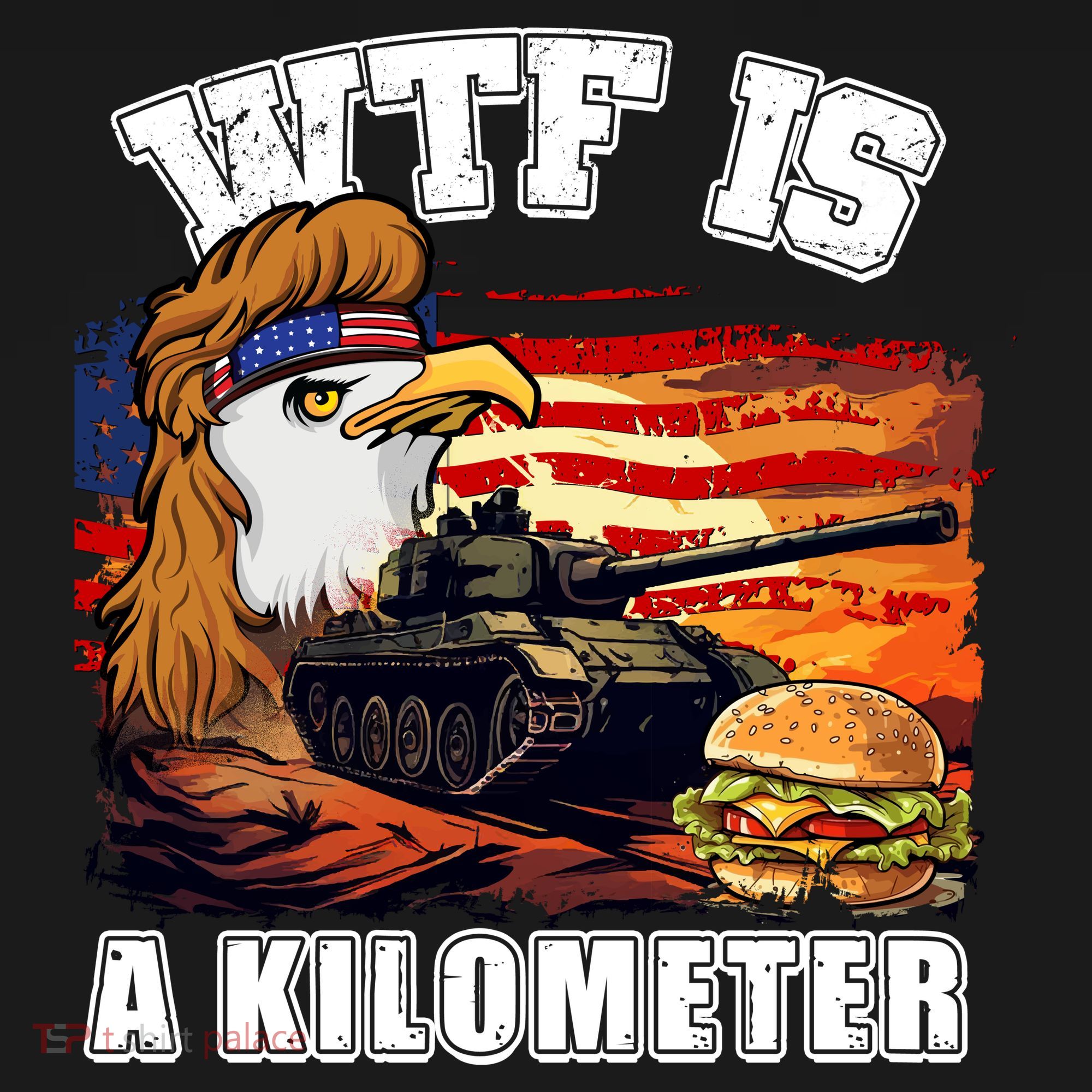 Funny Patriotic Wtf Is A Kilometer Coaster