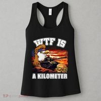 Funny Patriotic Wtf Is A Kilometer Women's Tank Top thumb 3