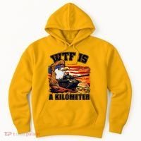 Funny Patriotic Wtf Is A Kilometer Hoodie thumb 0