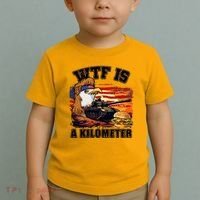 Funny Patriotic Wtf Is A Kilometer Toddler T-Shirt thumb 2