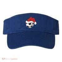 Football Player Xmas Gift Santa Hat Soccer Ball Christmas Gift Visor thumb 0