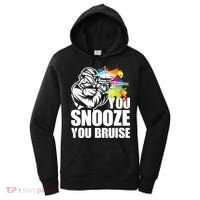 Funny Paintball You Snooze You Bruise Women's Hoodie thumb 0