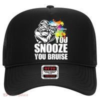 Funny Paintball You Snooze You Bruise Hat thumb 0