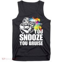 Funny Paintball You Snooze You Bruise Tank Top thumb 0