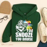 Funny Paintball You Snooze You Bruise Hoodie thumb 4