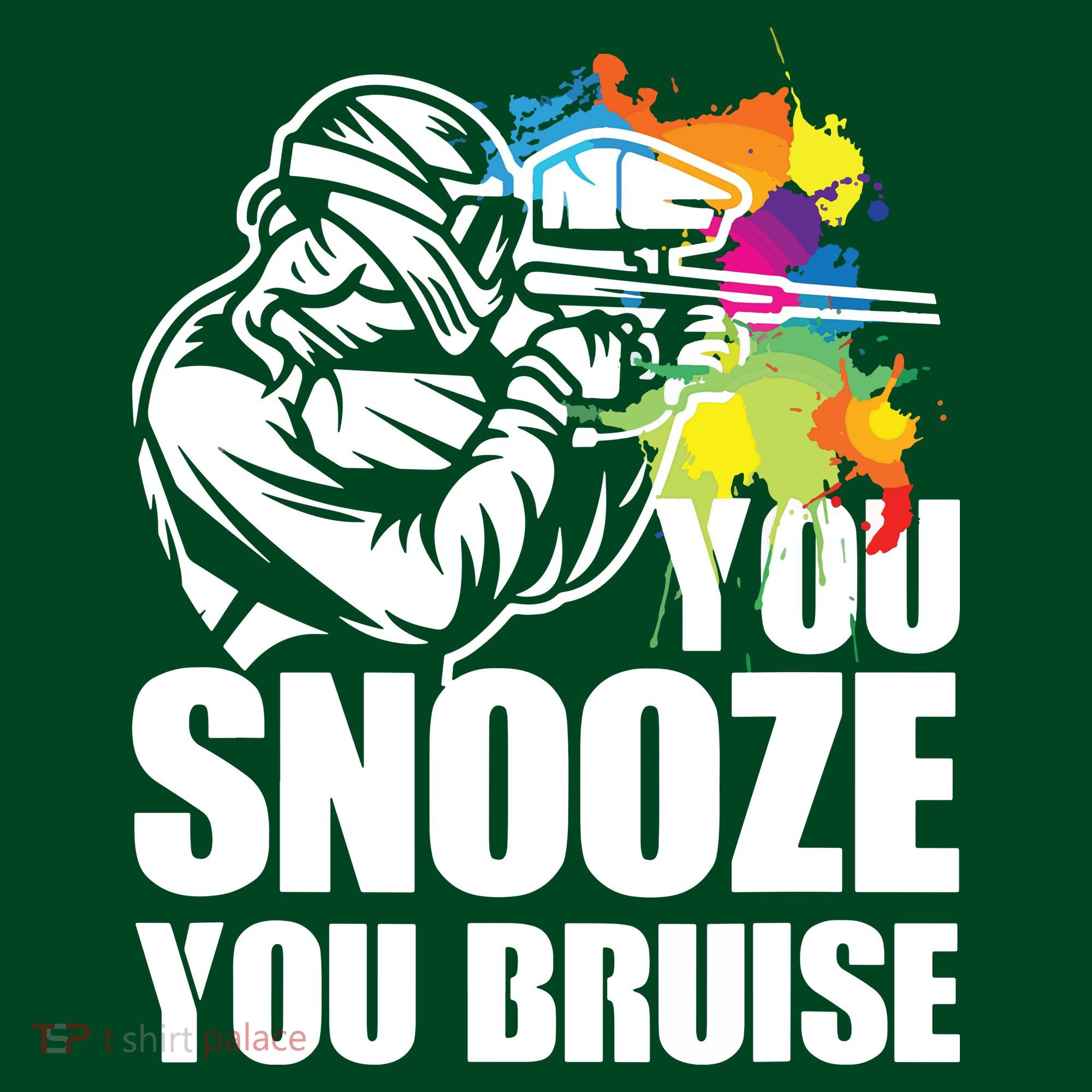 Funny Paintball You Snooze You Bruise Sweatshirt