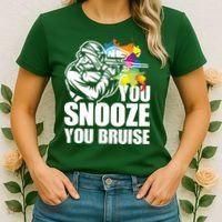 Funny Paintball You Snooze You Bruise Women's T-Shirt thumb 2