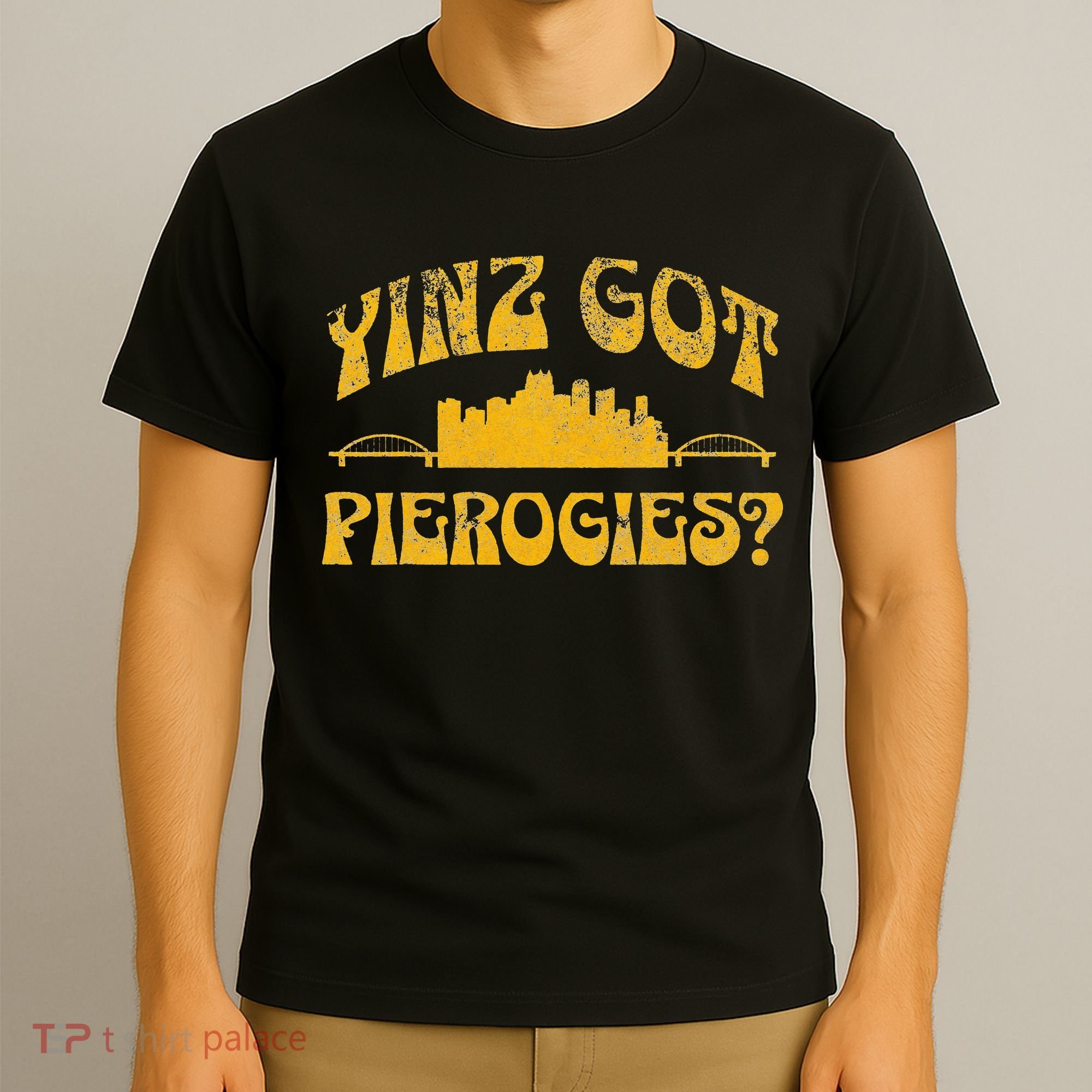Funny Pittsburgh Yinz Yinzer 412 Steel City Pennsylvania T-Shirt