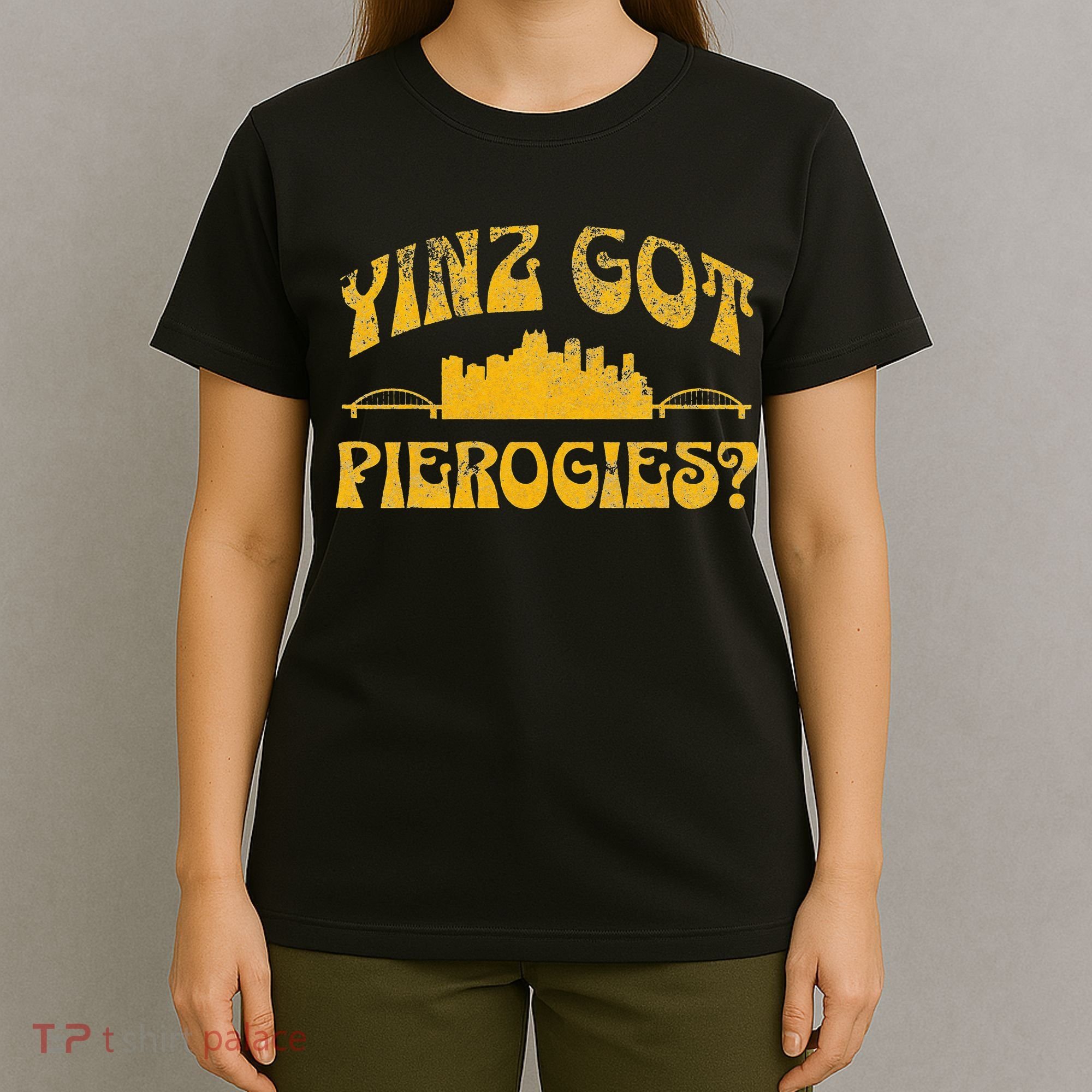Funny Pittsburgh Yinz Yinzer 412 Steel City Pennsylvania T-Shirt