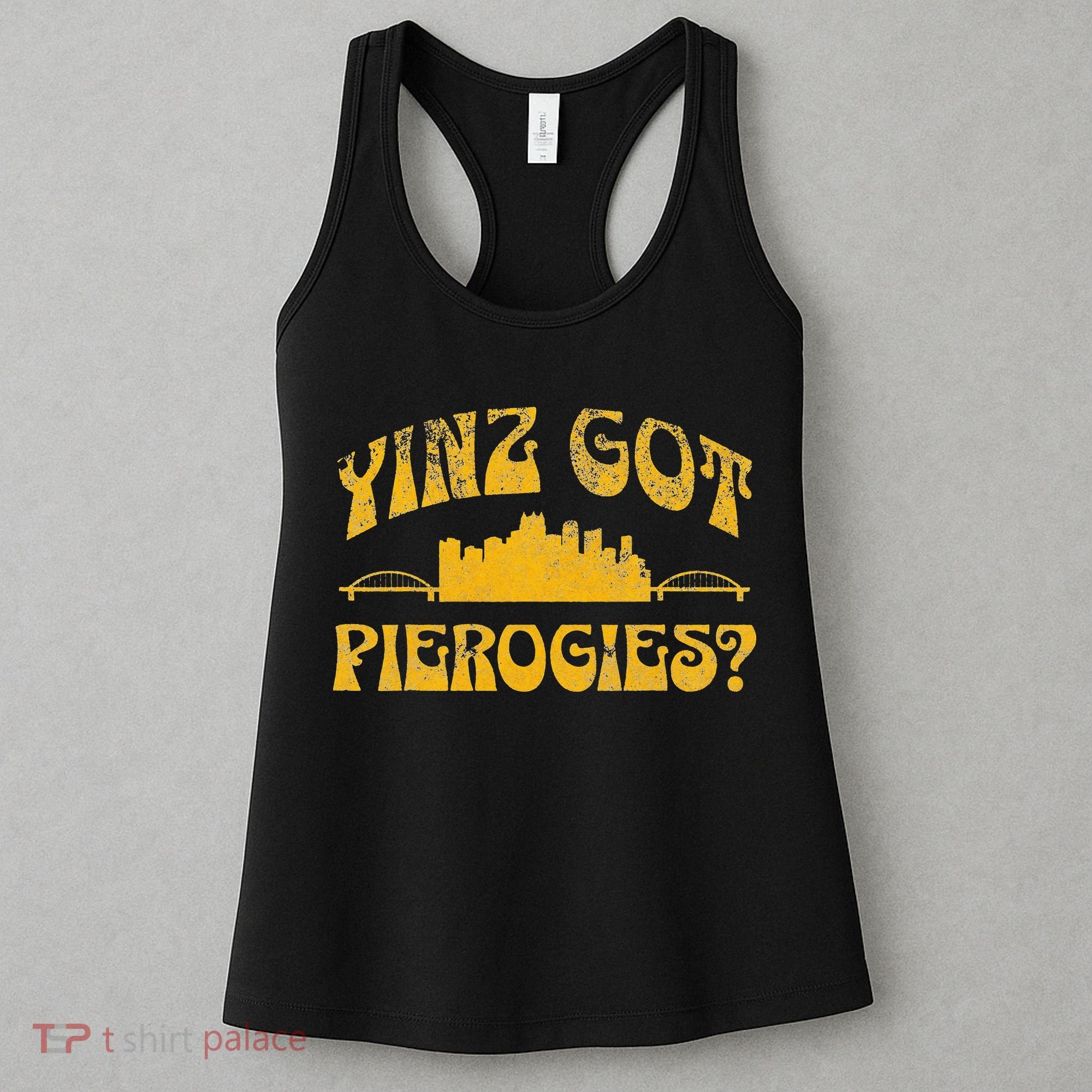 Funny Pittsburgh Yinz Yinzer 412 Steel City Pennsylvania Women's Tank Top