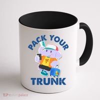 Funny Pack Your Trunk Elephant Coffee Mug thumb 1