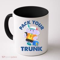 Funny Pack Your Trunk Elephant Coffee Mug thumb 0