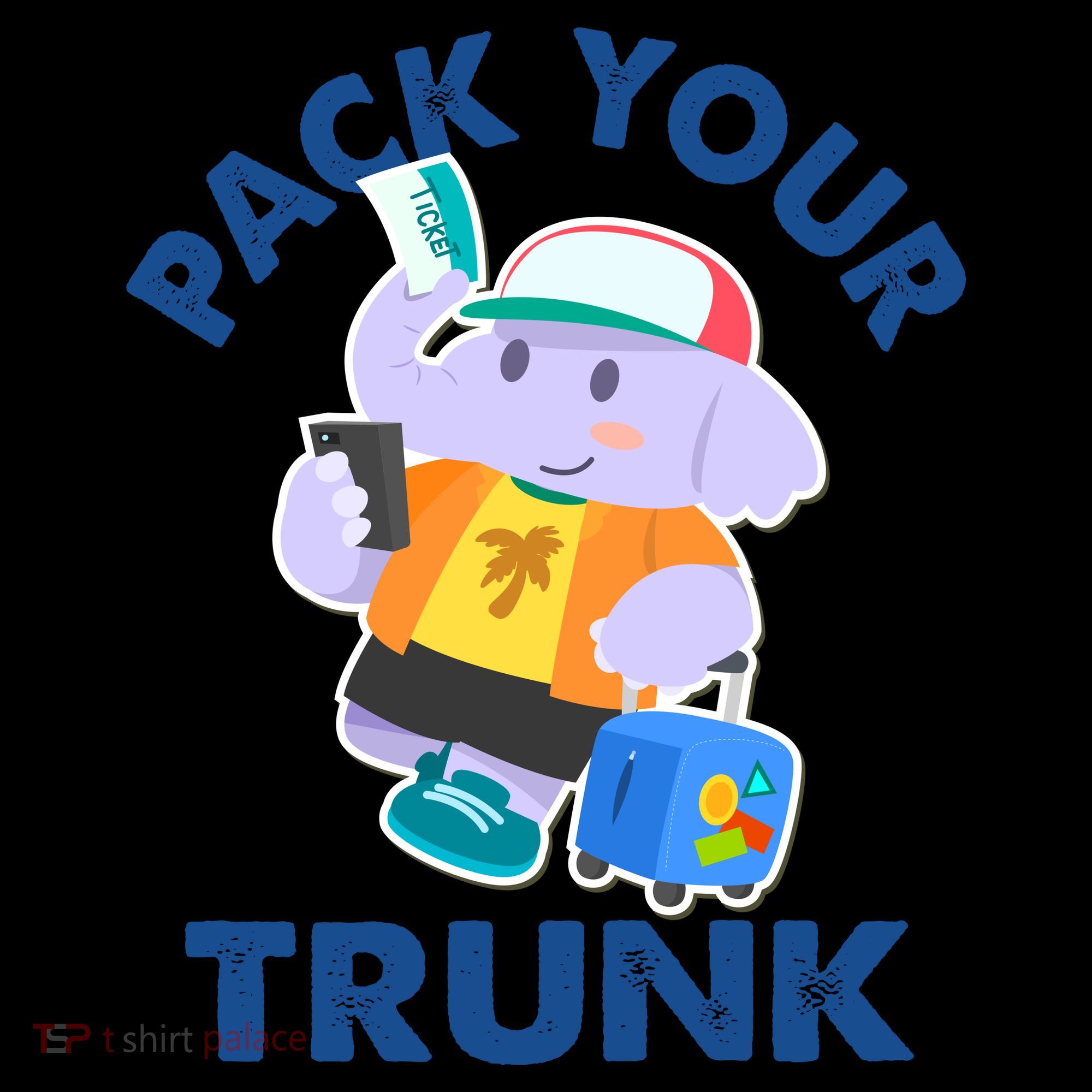 Funny Pack Your Trunk Elephant Coffee Mug