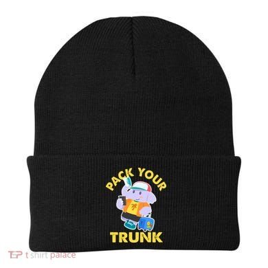 Funny Pack Your Trunk Elephant Beanie