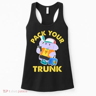 Funny Pack Your Trunk Elephant Women's Tank Top