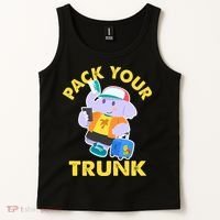 Funny Pack Your Trunk Elephant Tank Top thumb 2