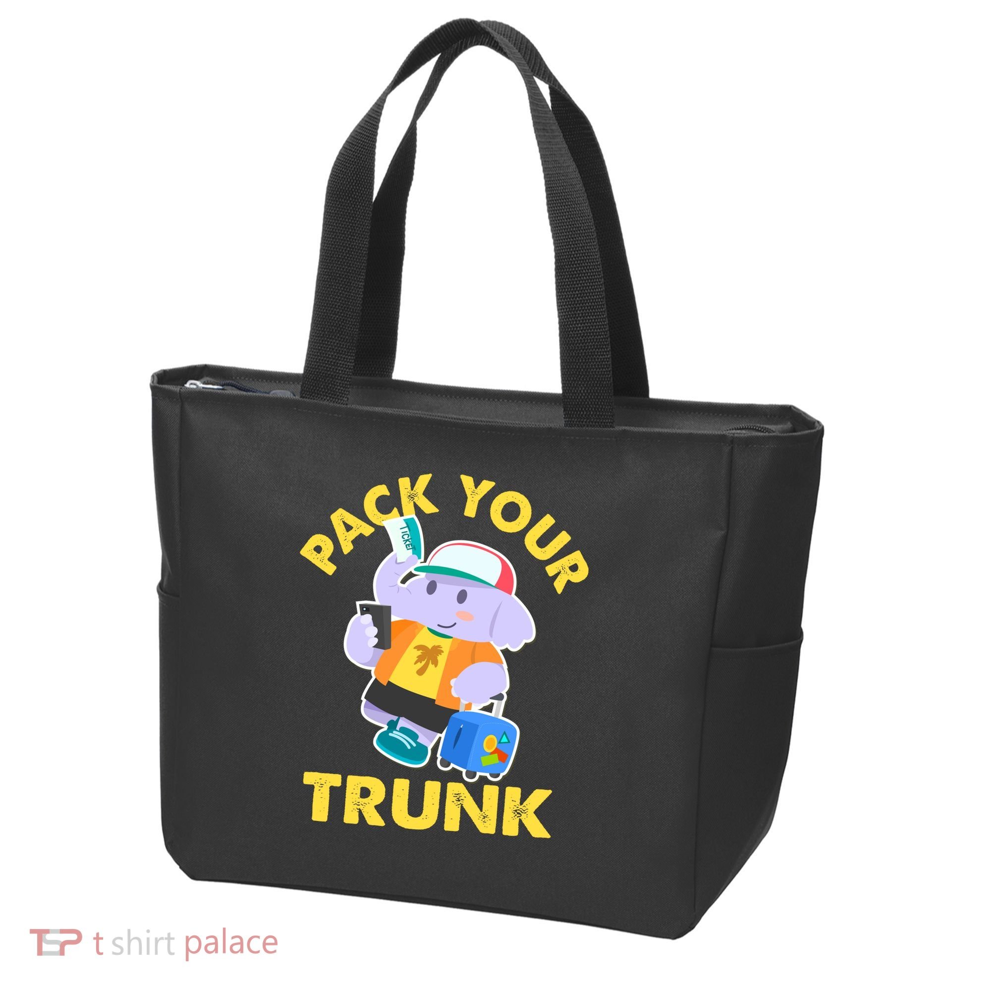 Funny Pack Your Trunk Elephant Tote Bag
