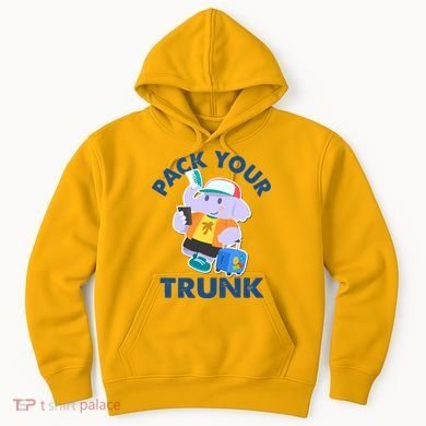 Funny Pack Your Trunk Elephant Hoodie