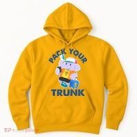 Funny Pack Your Trunk Elephant Hoodie thumb 0