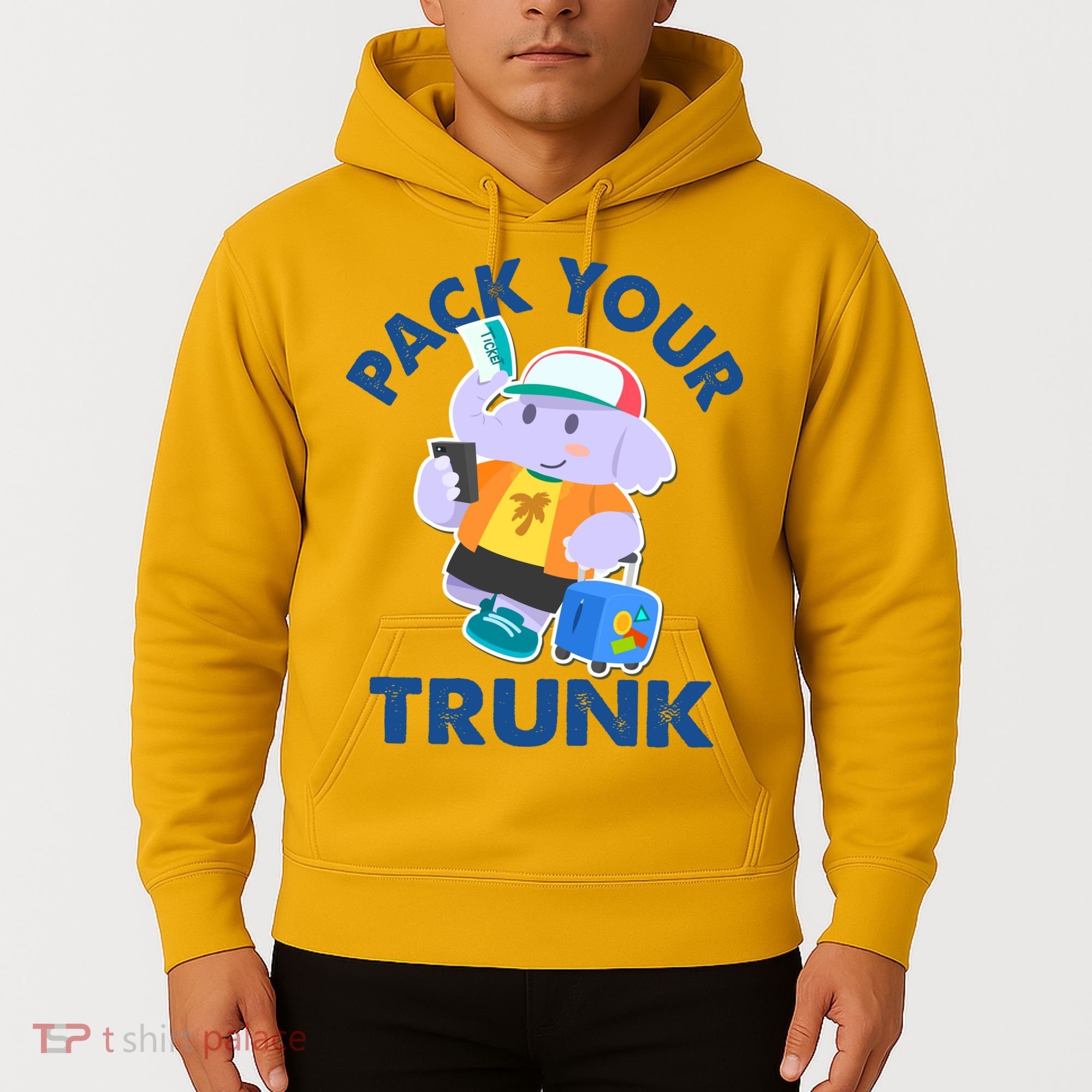 Funny Pack Your Trunk Elephant Hoodie