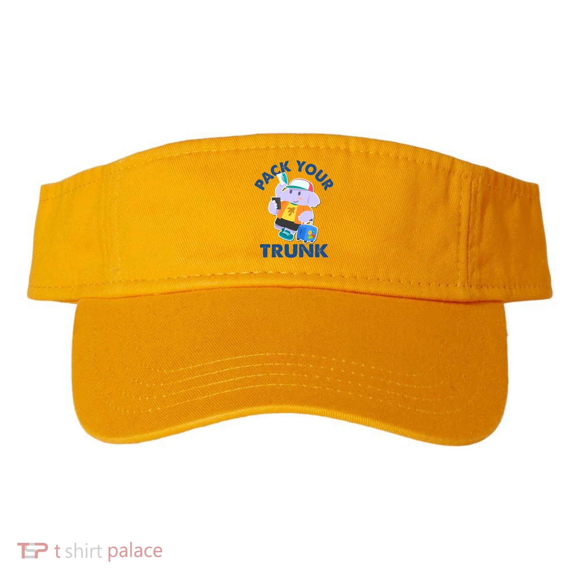 Funny Pack Your Trunk Elephant Visor