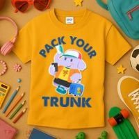 Funny Pack Your Trunk Elephant Kids T-Shirt thumb 3