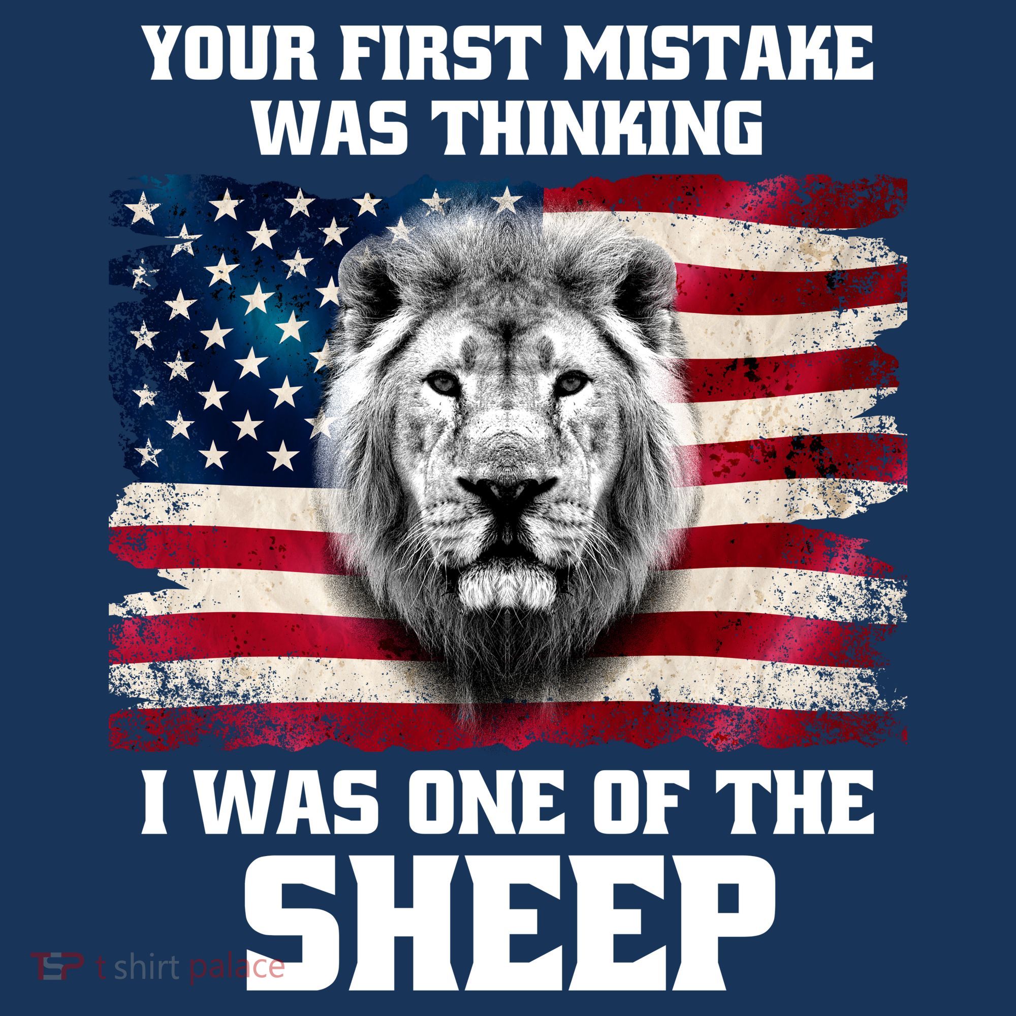 Freedom Patriot Your First Mistake Was Thinking I Was One Of The Sheep Hoodie